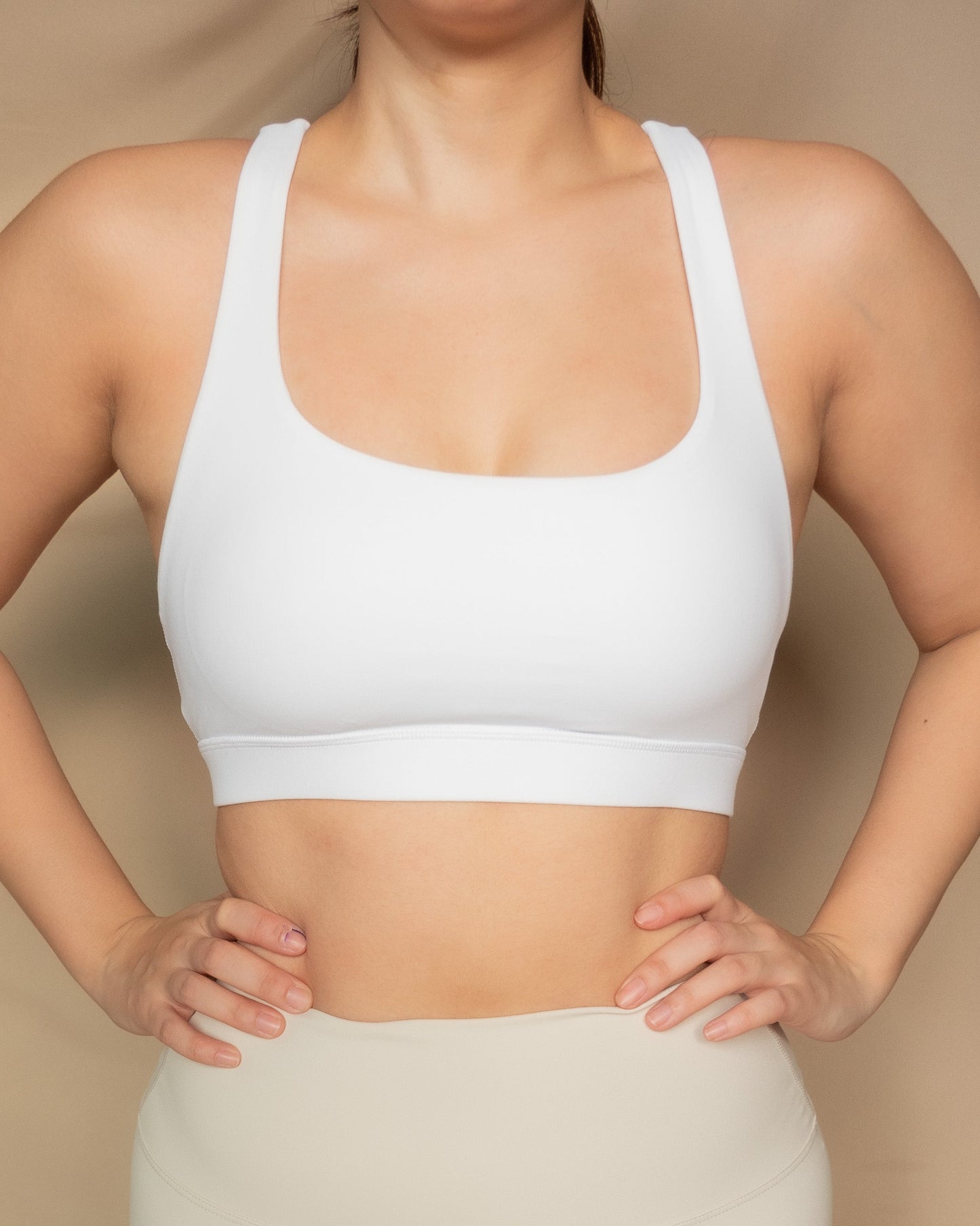 Easy bra 2.0 in White - New Day Activewear
