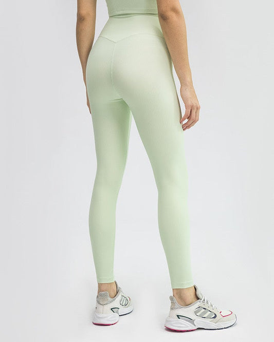 Feel good leggings (Ribbed) in Mint - New Day Activewear