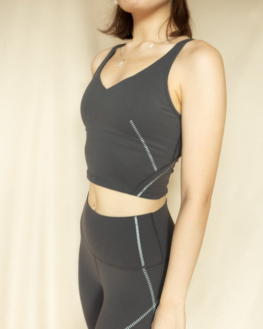 Race Top in Shade/Silver *Limited edition - New Day Activewear