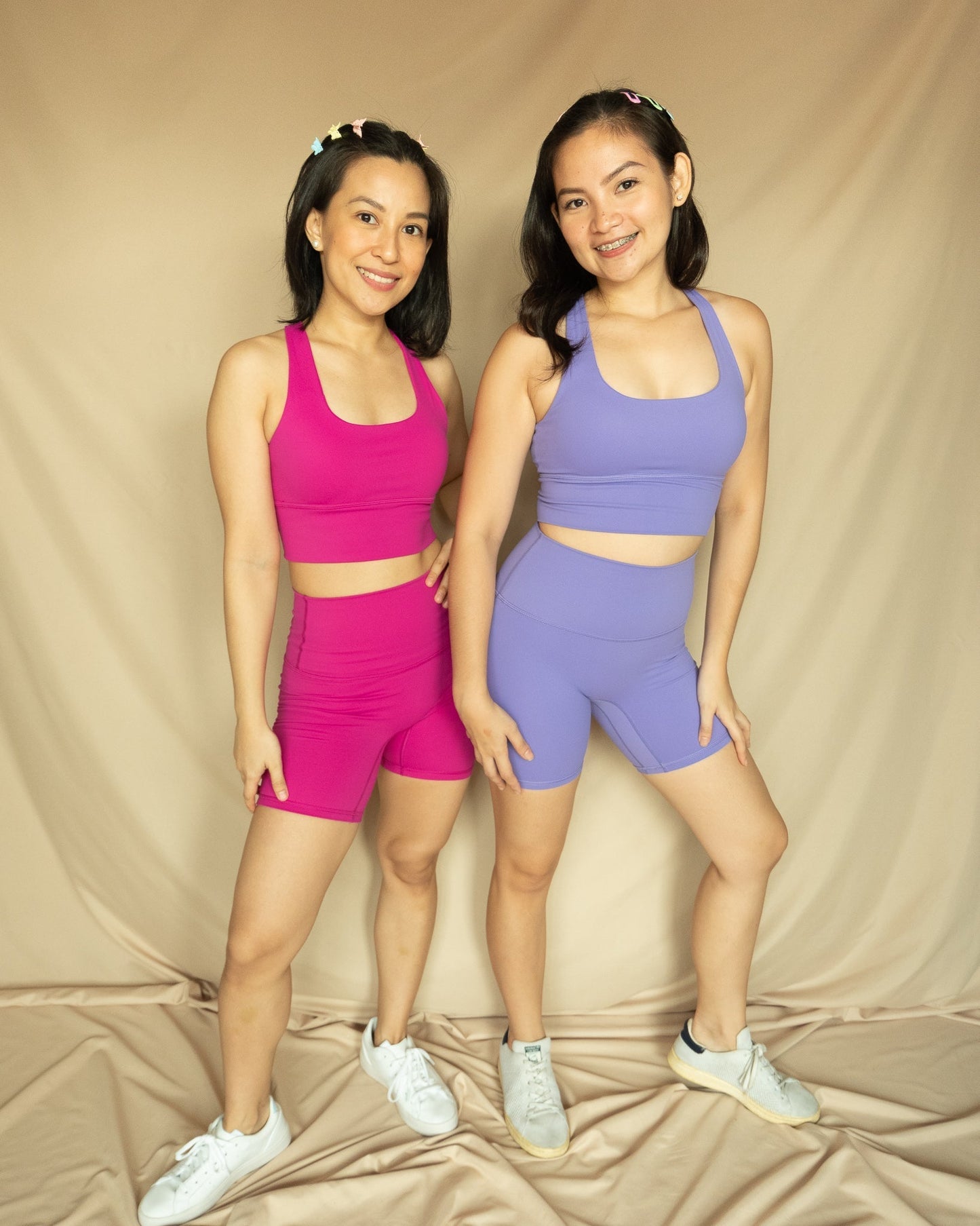 Spice SHORTS SET in Iris Purple - New Day Activewear