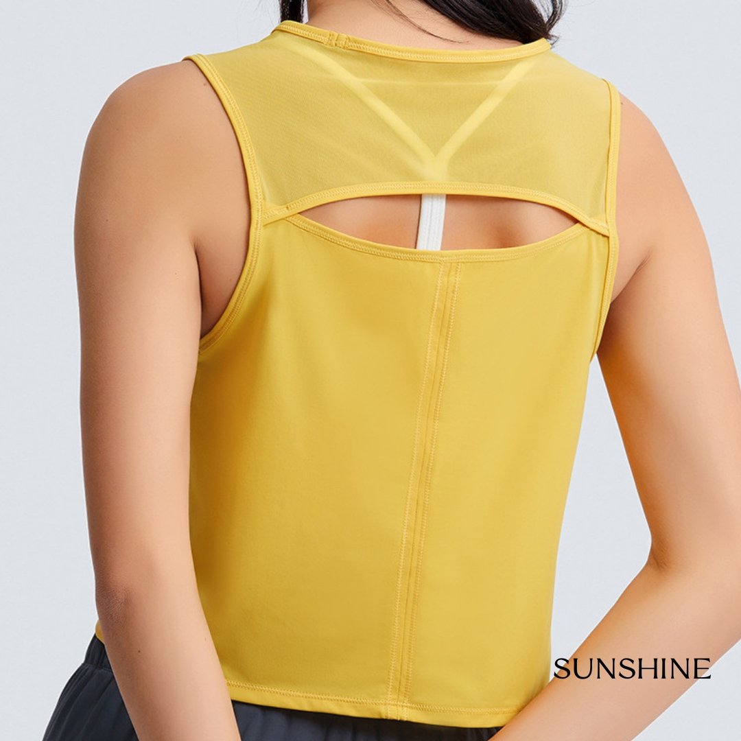 Swift Tank *Cropped in Avocado - New Day Activewear
