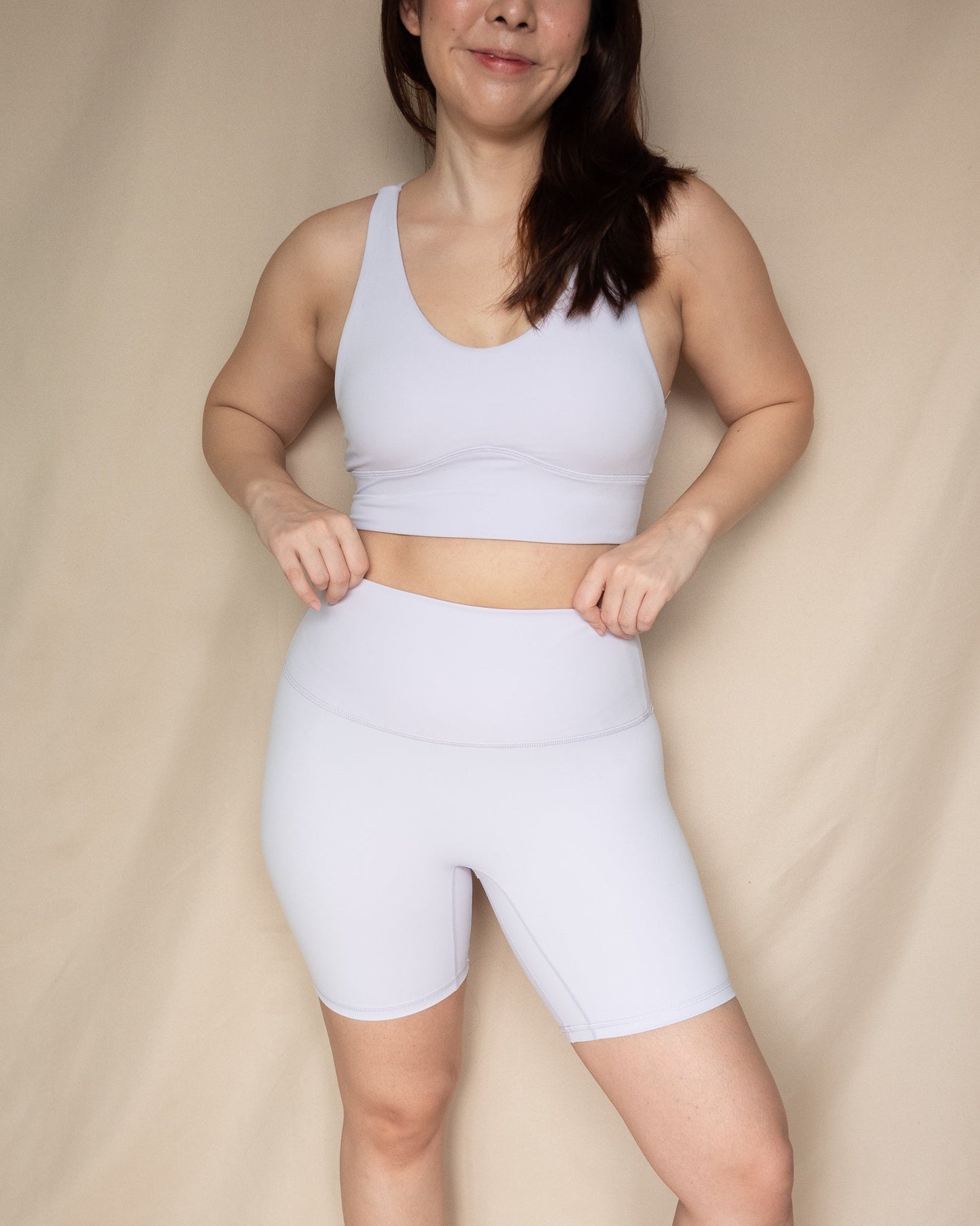 Train shorts 2.0 in Lilac Mist - New Day Activewear